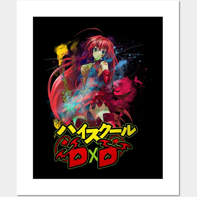 Boosted Gear Possession High School DxD Power Symbol Shirt Wall Art by Thunder Lighthouse